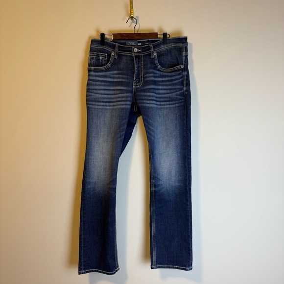 BKE Other - NWT BKE Nolan Straight Leg Jeans 32x32 Dark Wash Relaxed Fit